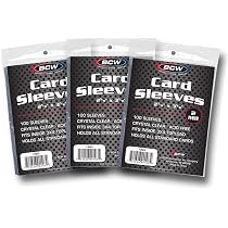 BCW 300 Count Card Sleeve & Toploader Combo Pack - Protects Sports Cards, Pokemon, MTG, Etc. - View #2