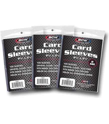 ryker card sleeves Ryker Sleeves Standard Size Matte Card Sleeves Compatible with Magic The Gathering MTG Pokemon Trading Cards and Board Games (1 Pack, Clear) : Toys & Games