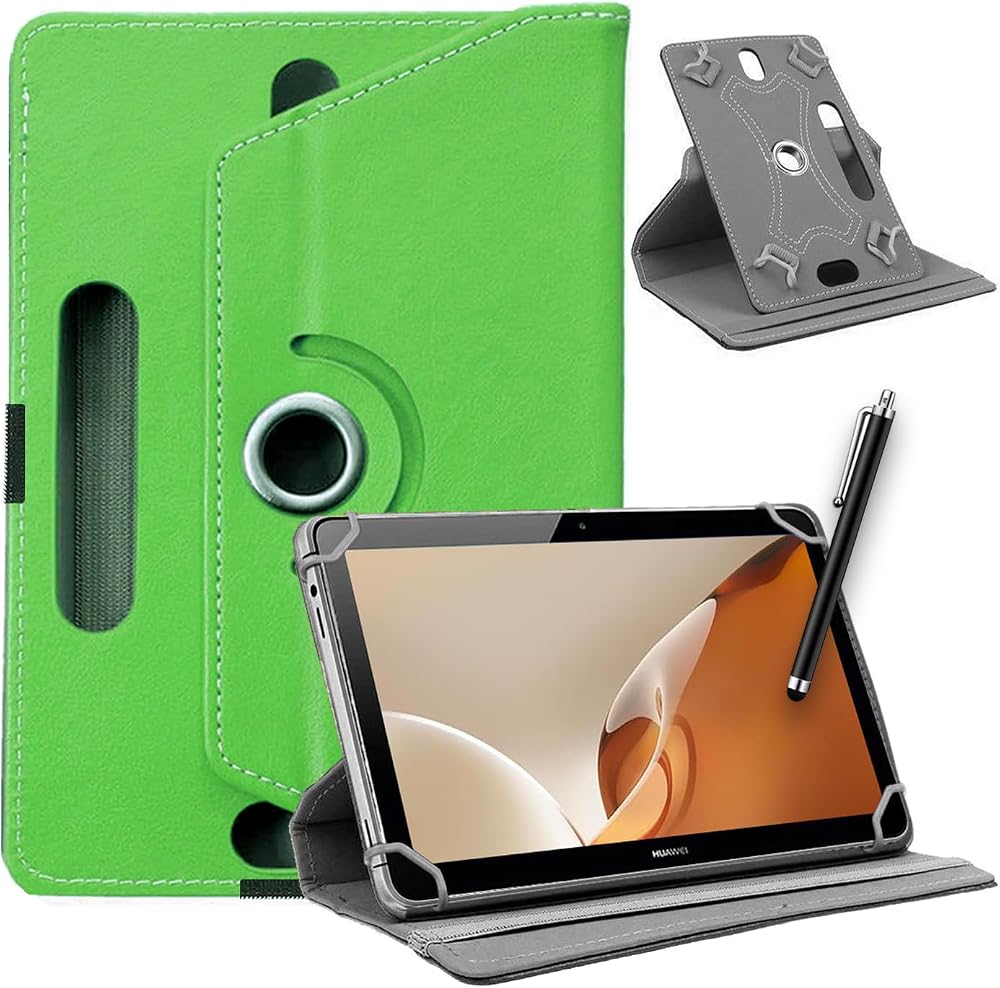 Selling United SU 10 inch Tablet Case Universal Folio 360 Rotating Stand Green