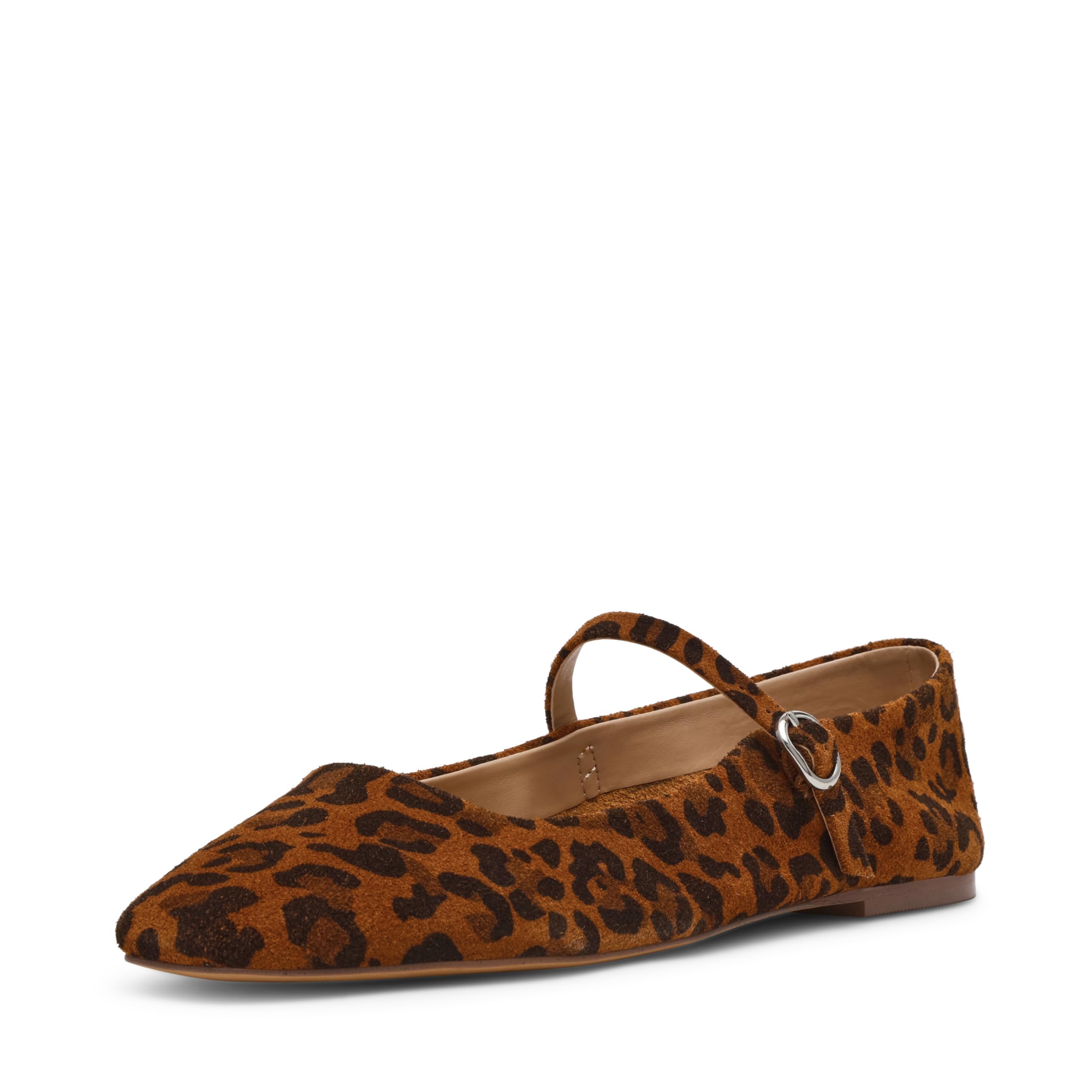 Steve Madden Women’s Maple Ballet Flat, Leopard, 7