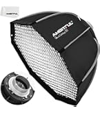 K&F Concept 26" / 65cm Octagonal Softbox Quick Release Bowens Mount Softbox With Honeycomb Grid Light Diffusers Carrying Bag For Photography Studio - View #12