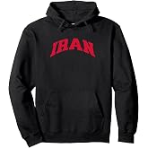 Iran College Style Sports Fan Pullover Hoodie