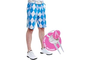 Royal & Awesome Mens Golf Shorts Golf Shorts