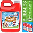 Homily Bubble Solution Refill 32 oz (up to 2.5 Gallon) Concentrated Bubbles Refill Solution for Bubble Machine