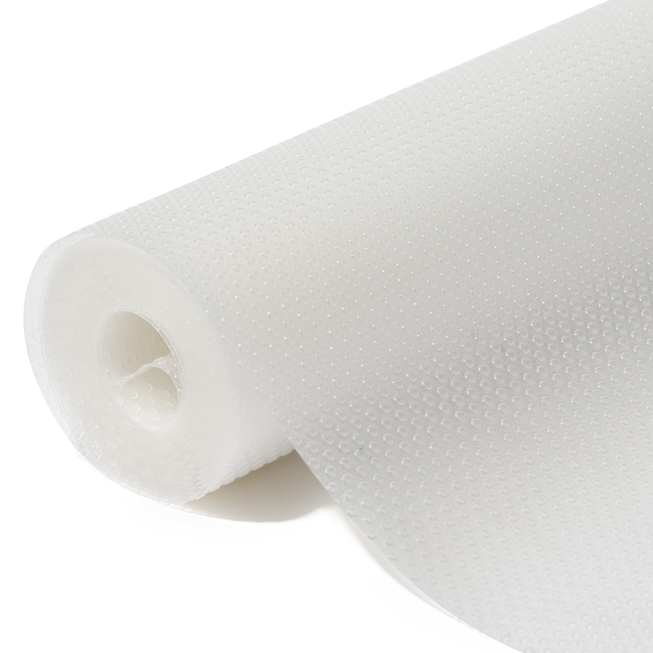 Photo 1 of BINO | Non Adhesive Shelf Liner Roll - Dotted Clear, Non Slip Drawer and Shelf Liner for Kitchen Cabinets