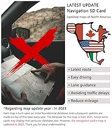 Navigation SD Card Compatible with 2021-2023 3