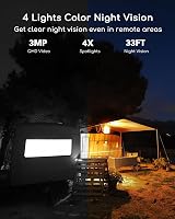 COOAU 4G LTE Solar Security Camera Outdoor 2K 360° PTZ No WiFi 64GB view 4