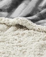 Feandrea Waterproof Sherpa Fleece Dog Blanket XL 152 x 127 cm Gray view 5