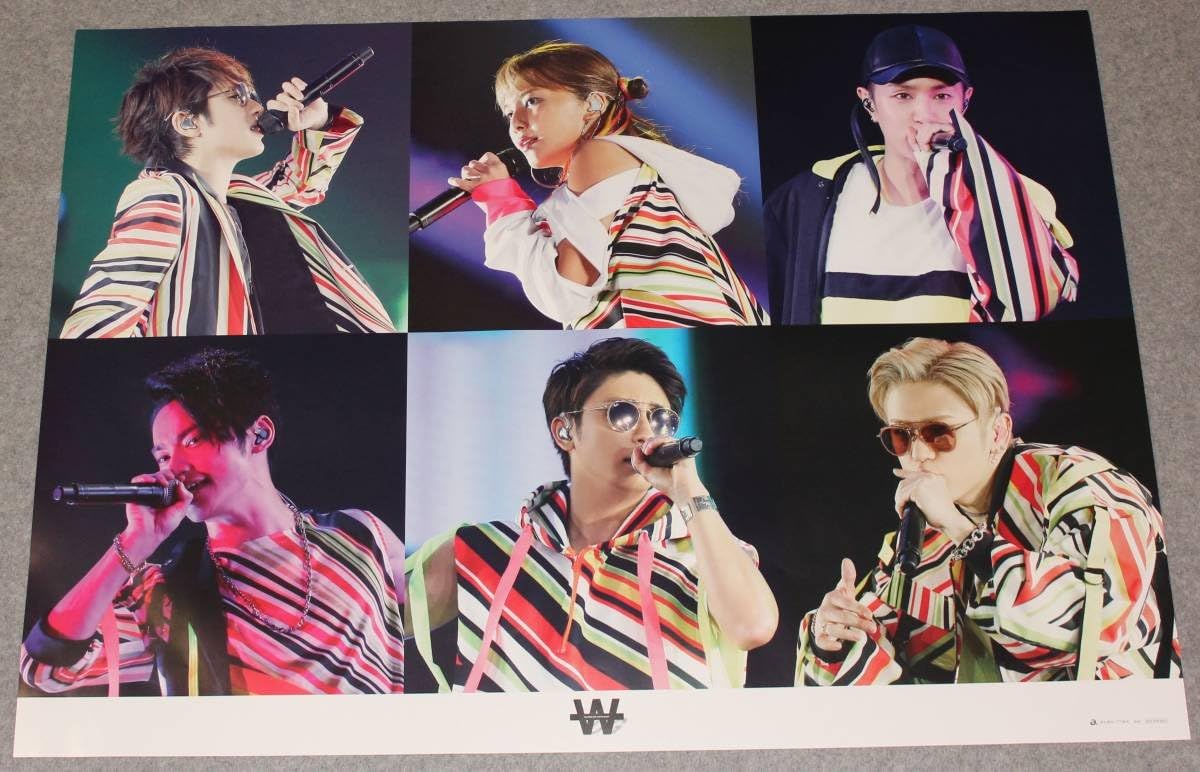 Amazon Co Jp Aaa Dome Tour 2017 Way Of Glory Hmv Limited Poster Hobby www amazon co jp