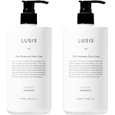 LUSIS, Crystal Shampoo, Hair Clinic, EWG green grade ingredients, Floral Scent, 500ml X 2