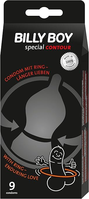 Billy Boy Boite De 9 Preservatifs Anneau Inclus Amazon Fr Hygiasne Et Soins Du Corps