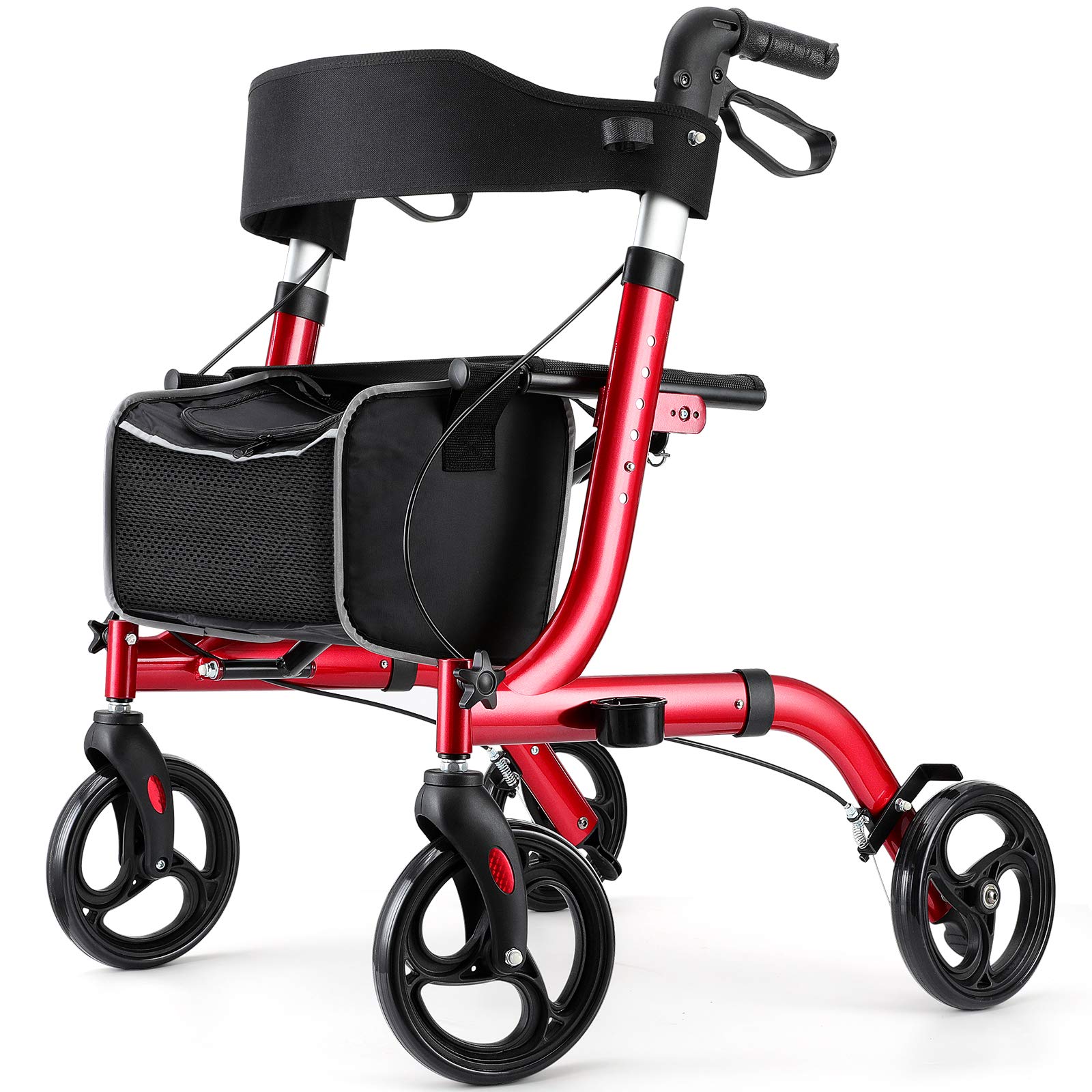 Rollator Walkers for Seniors- Rollator Walker with Seat 8