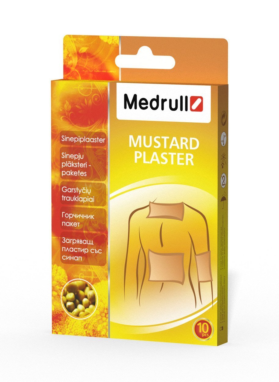 Medrull Mustard Thermal Heat Patches, 10 Packs Amazon.co.uk Health & Personal Care