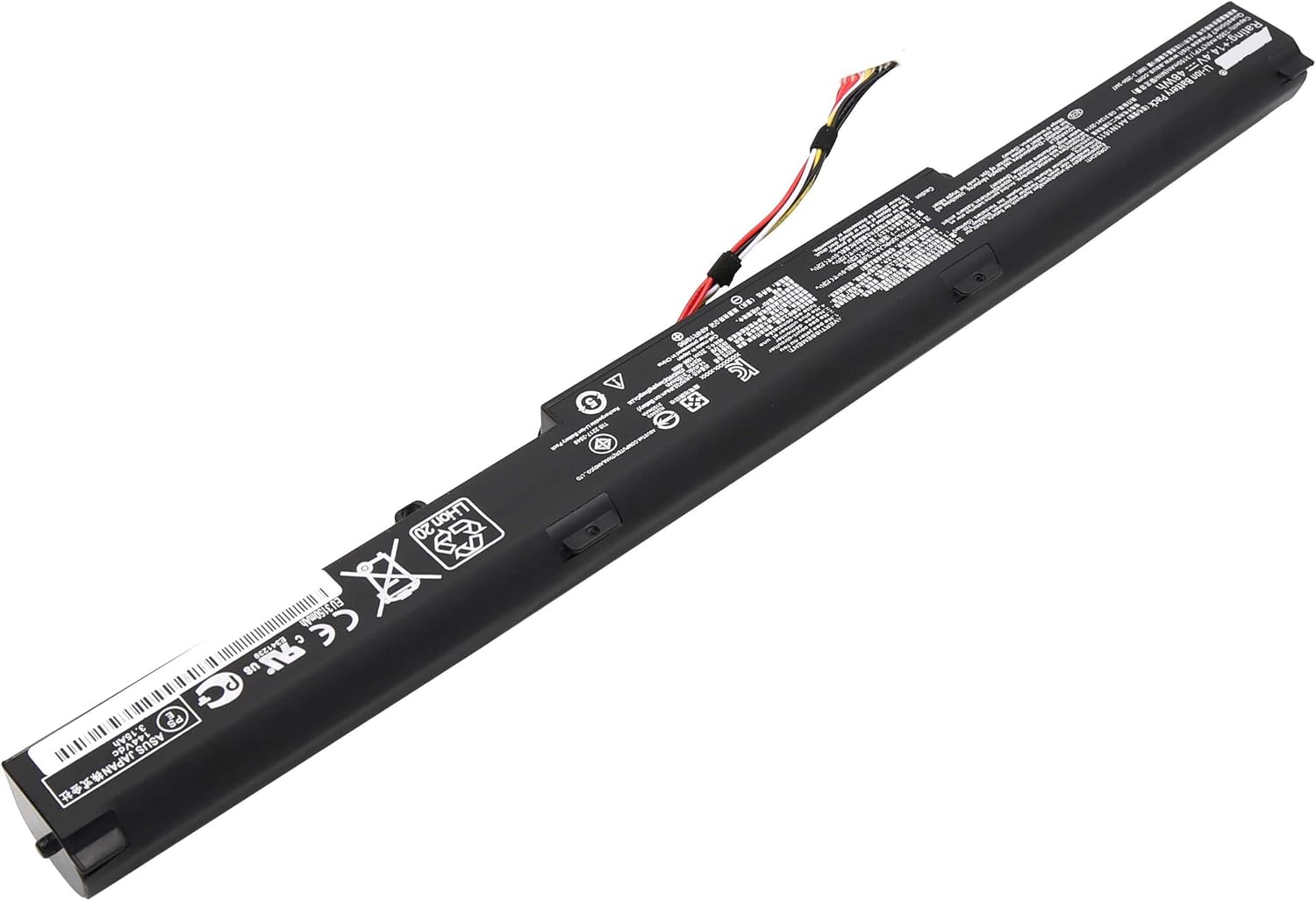 BLESYS Laptop Battery for ASUS ROG GL752VW ROG GL742VW ROG GL742V ROG GL752V ROG GL752VL ROG GL753V ROG GL753VD ROG GL753VE ROG GL553V ROG GL553VD ROG GL553VE ROG GL553VW series 14.4V 48Wh - Image 4