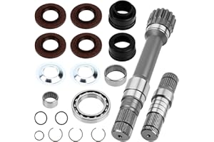 LINKCRO Front Differential Axle Intermediate Shaft Kit - Compatible with Ram 1500 2012-2021 - Inner Shaft Replaces 68257420AA, 68146594AB, 68146594AA,68257420AF