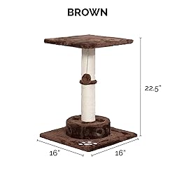 Furhaven 22.5" Tall Cat Tree for Indoor