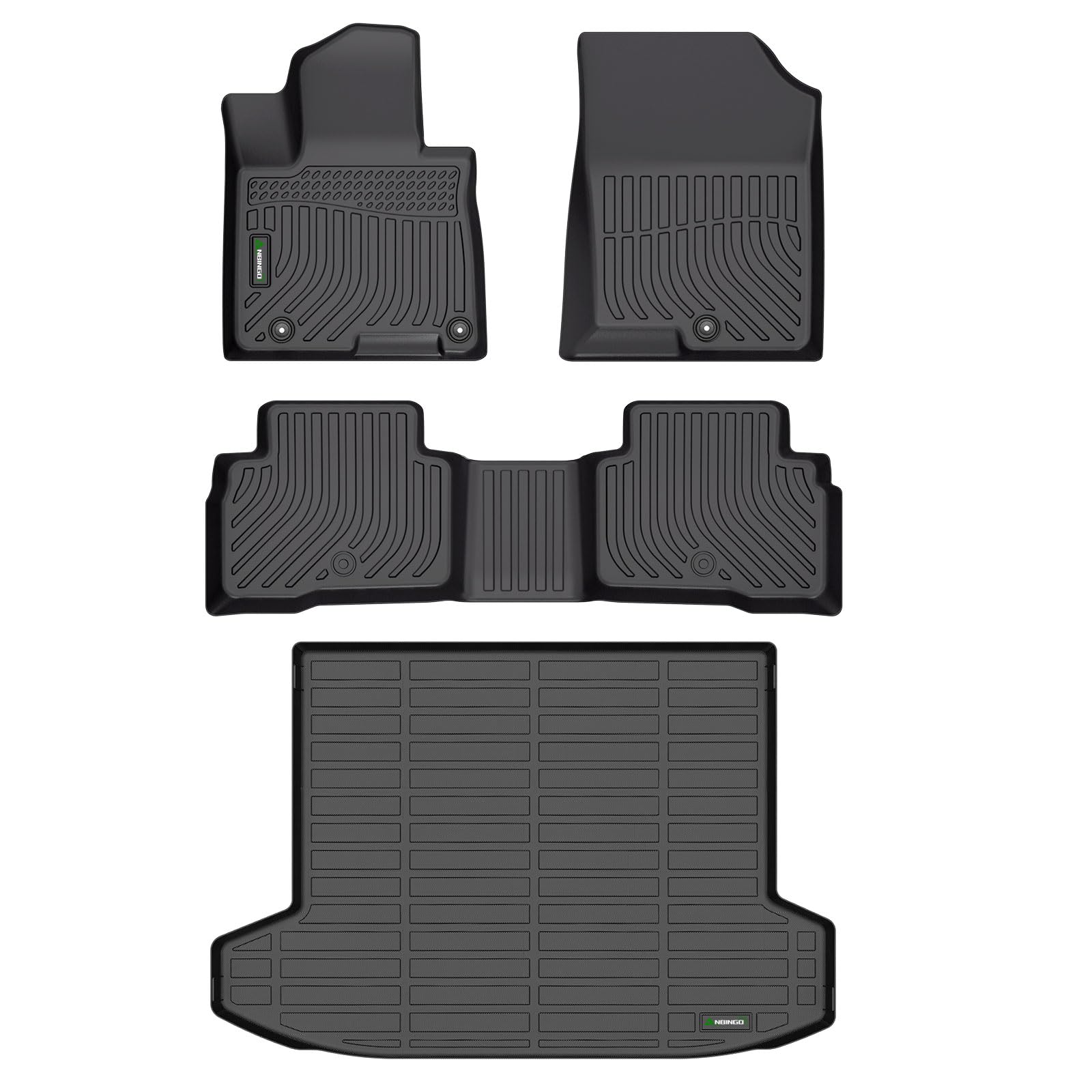 Photo 1 of ANBINGO®Floor Mats Fit for Hyundai Tucson Hybrid (Only with Subwoofer) 2025-2022 Weather Car Mats Rug for Hyundai Tucson Hybrid TPE Trunk for Tucson Hybrid Rubber Liner for Tucson Hybrid Accessories