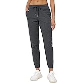 Stelle Womens High Waist Drawstring Jogger Athletic Lounge Sweatpants with Pockets