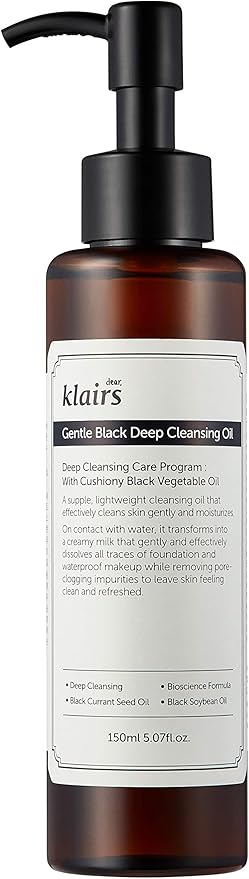Amazon クレアス ジェントルブラックディープクレンジングオイル 150ml クレンジングオイル 洗顔 クレンジング ディープクレンジング Dear Klairs Gentle Black Deep Cleansing Oil 150ml Klairs クレンジングオイル 通販