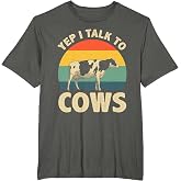 Cool Cow Design for Men Women Dairy Farmer Farming Cow Lover T-Shirt