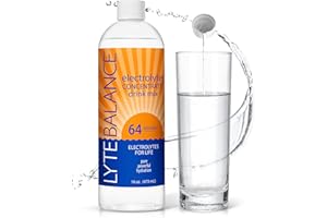 Lyte Balance Electrolye Concentrate | Liquid Electrolytes Drink Mix w/Sodium, Potassium & Magnesium | Daily Hydration, Muscle