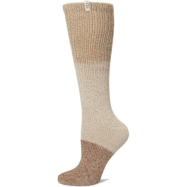 Amazon.com: UGG Women's Clarice Tall Slouchy Sock, Charcoal, O/S