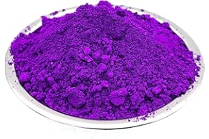 LHCZXJZMY Iron Oxide Powder,Concrete pigments- Cement dye Color Powder Pigment Mix in Concrete,Cement,Paint, Plaster(Purple, 1.1lb)