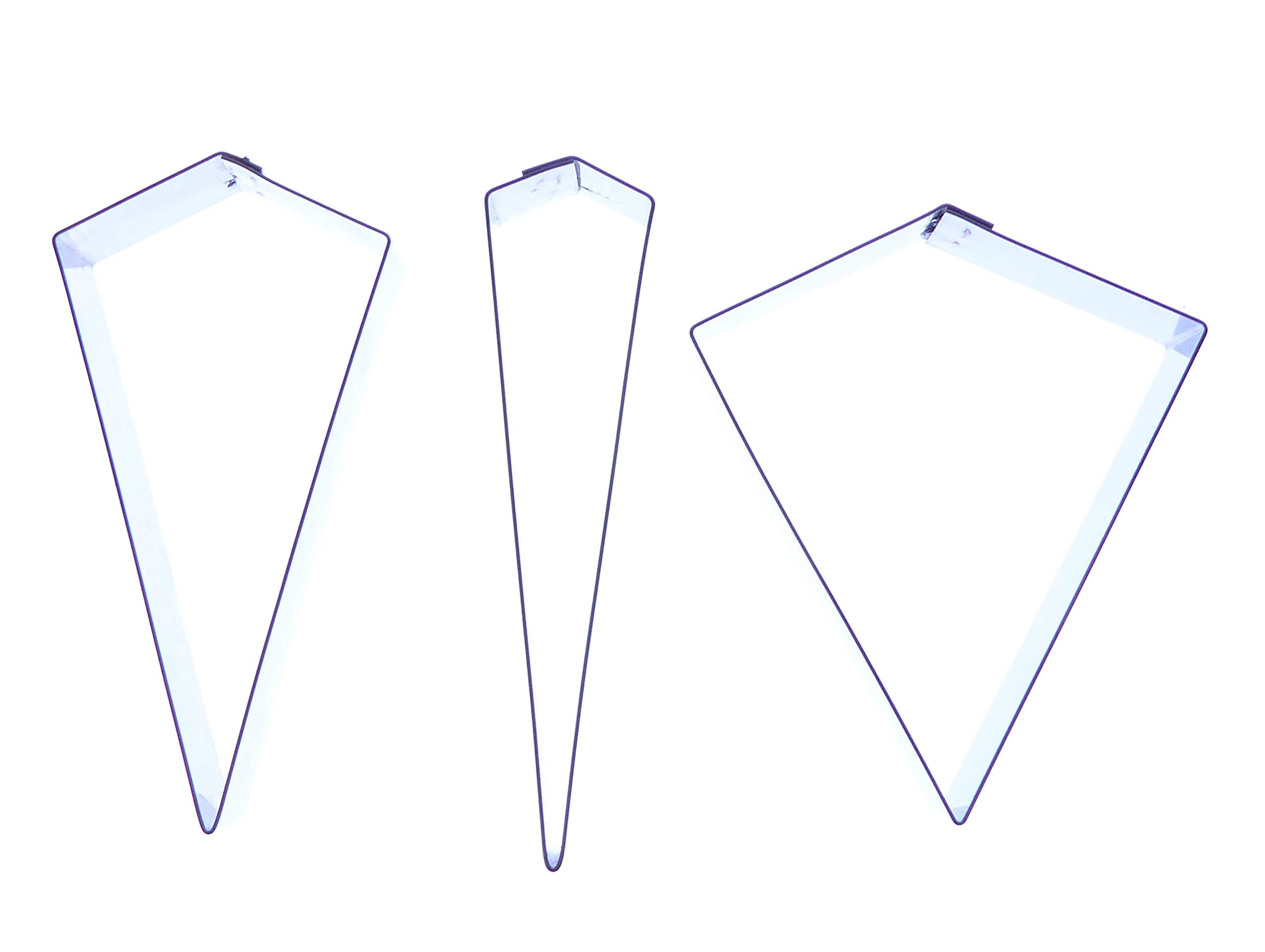 Art Deco #2 Stainless Steel Sugarcraft Cutter by Valley Cutter Company