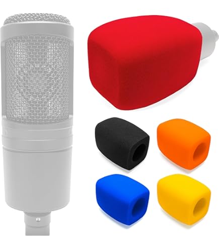 Amazon.com: LEFXMOPHY Orange AT2020 Pop Filter, Windscreen for