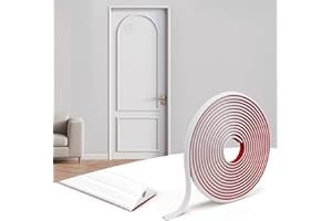 Art3d 30Ft Flexible Peel and Stick Crown Molding Trim, Self-Adhesive Panel Moulding Décor Lines for Wall Door Cabinet Frame, Mirror Window Borders & Home DIY, White