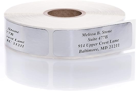 address labels personalized roll