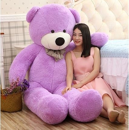 Buttercup Soft Toys Medium Very Soft Lovable/Huggable Teddy Bear for Girlfriend/Birthday Gift/Boy/Girl - 3 Feet (91 cm, Purple)