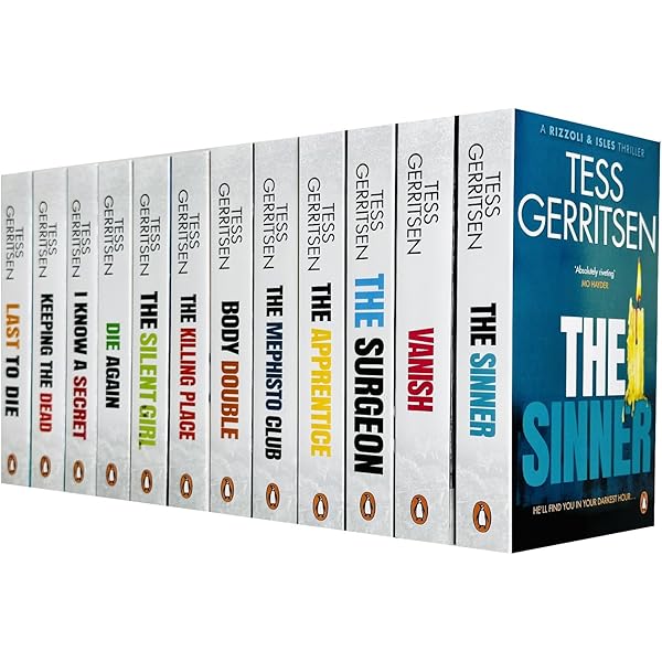 Tess Gerritsen Rizzoli & Isles Series 6 Books Collection Set(The