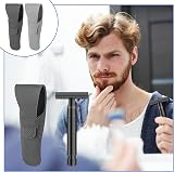 TIESOME 2pc Silicone Shaver Case Portable Waterproof Manual Razor Holder Travel view 7