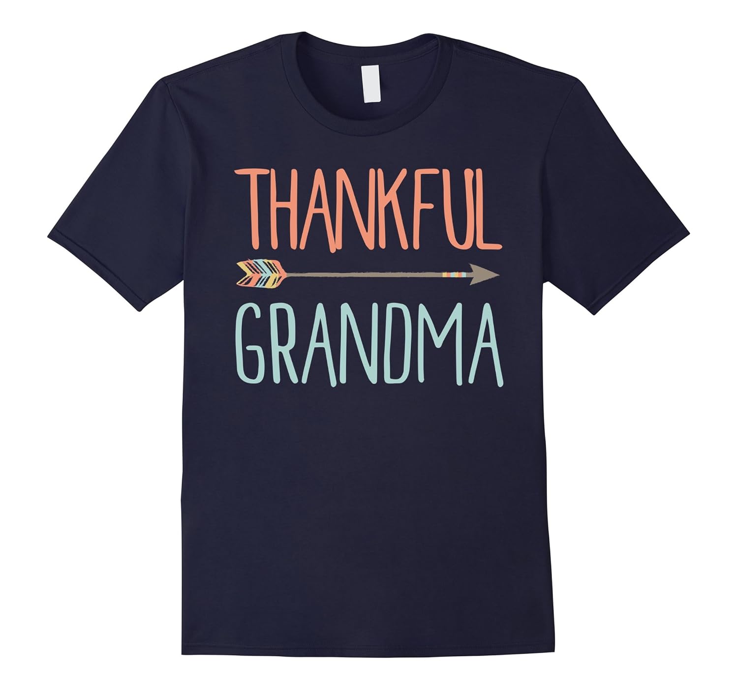 Family Arrow Thankful Grandma Shirt Thanksgiving Shirt-ANZ