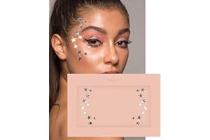 Stars Face Jewel by MERCY LONDON All in One Face Jewels Costume Accessories