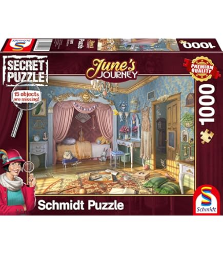 June. です☆ Amazon.com: Schmidt Spiele 59973 Junes Journey Orchid Estate 1000