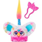 Furby Furblets Bee-Day Birthday Friend, Mini Plush Electronic Toy, Party Gifts for Kids 6+