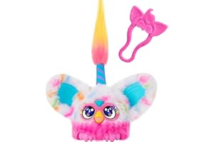 Furby Furblets Bee-Day Birthday Friend, Mini Plush Electronic Toy, Party Gifts for Kids 6+