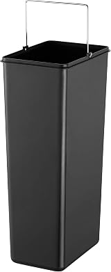 BLACK+DECKER 20L Slimline Pedal Bin with Soft Close Lid Stainless Steel view 5