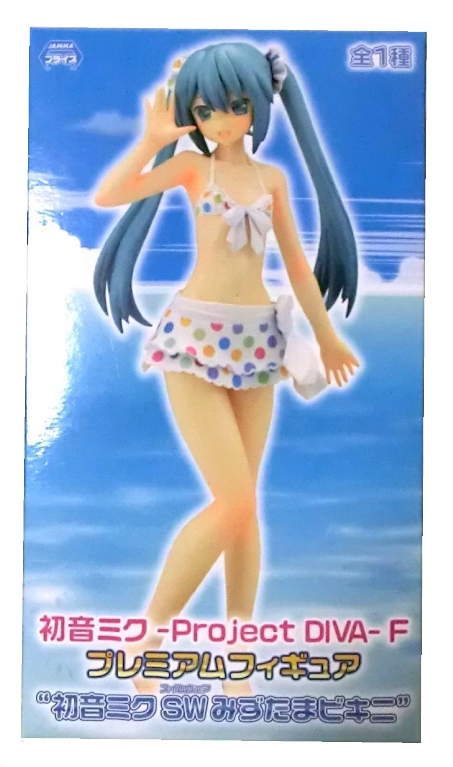 Hatsune Miku-Project DIVA-F Figure With Polka Dot Style Bikini 8 inch 26066 by swga