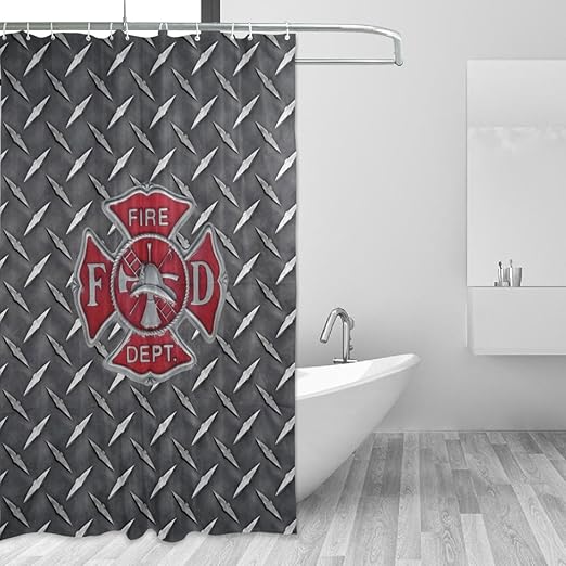 Amazon Com Donnapink Fire Department Logo Firefighter Waterproof