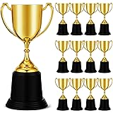Ecation 12 Pcs 9 Inch Gold Trophy Award Gold Award