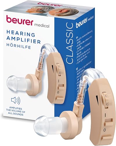 Beurer HA 20 Hearing Amplifier Behind Ears with Adjustable Volume