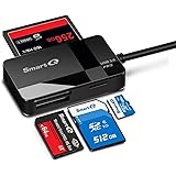 SmartQ C368 USB 3.0 Multi-Card Reader, Plug N Play, Apple and Windows Compatible, Powered by USB, Supports CF/SD/SDHC…
