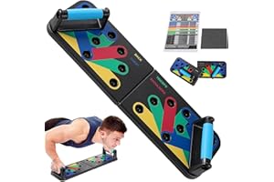 PRO DEALS Push Up Board 9 in 1 Strength Training Equipment | Professional Home Workout Push Up Fitness Stand For Floor | Multi-functional Push Up Board for Men | Portable Gym For Chest, Abdominal