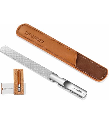 Amazon.com : Takumi's skill Stainless steel two-way nail file Hard