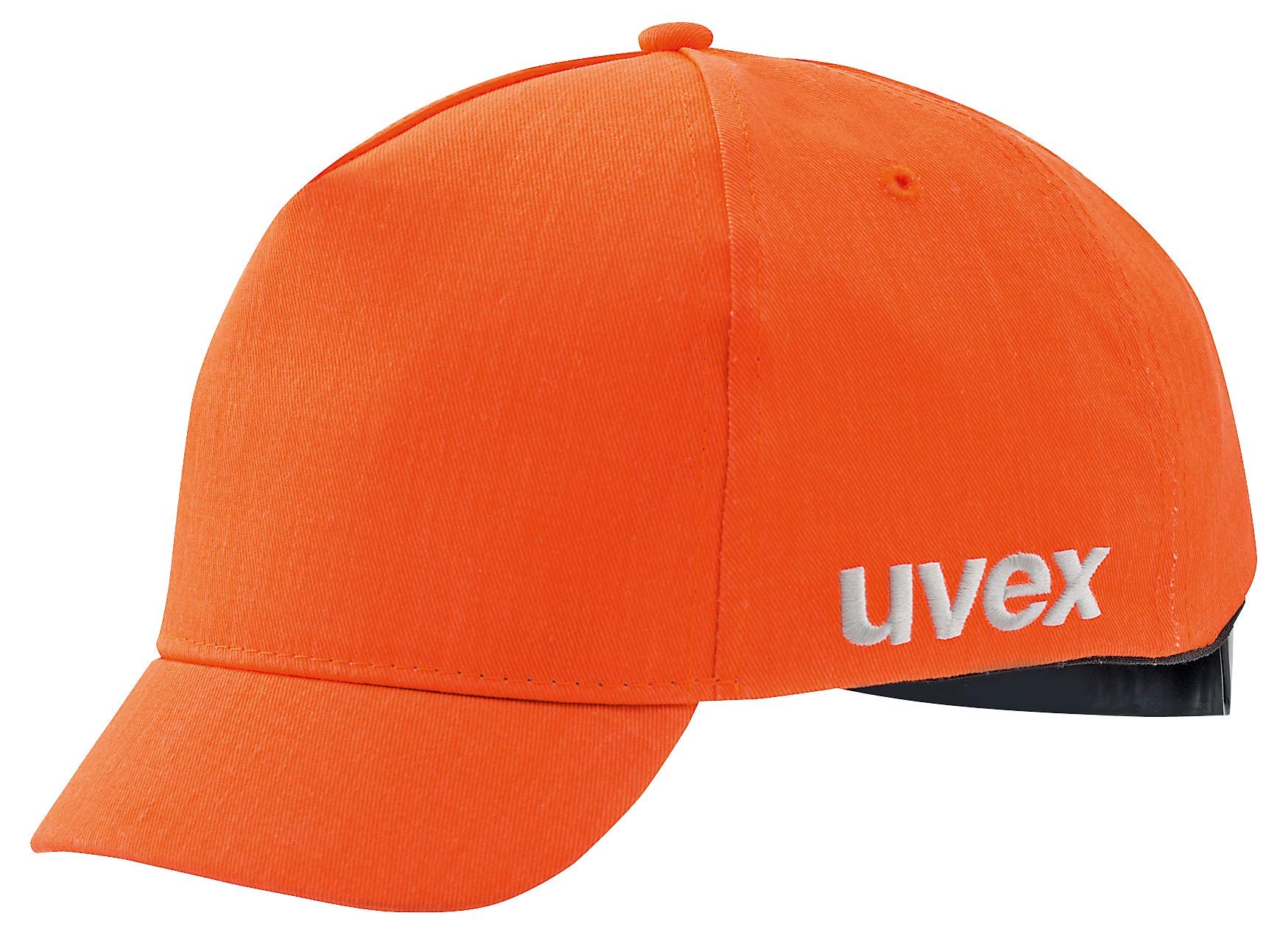 U-Cap Sport Hi-Viz Bump Cap - Head Protecion Guard - Baseball Cap Design - Short Brim - Orange