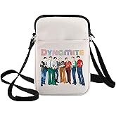BWWKTOP Group Army Crossbody Bag Song Lyrics Inspired Gift Korean Music Group Shoulder Bag
