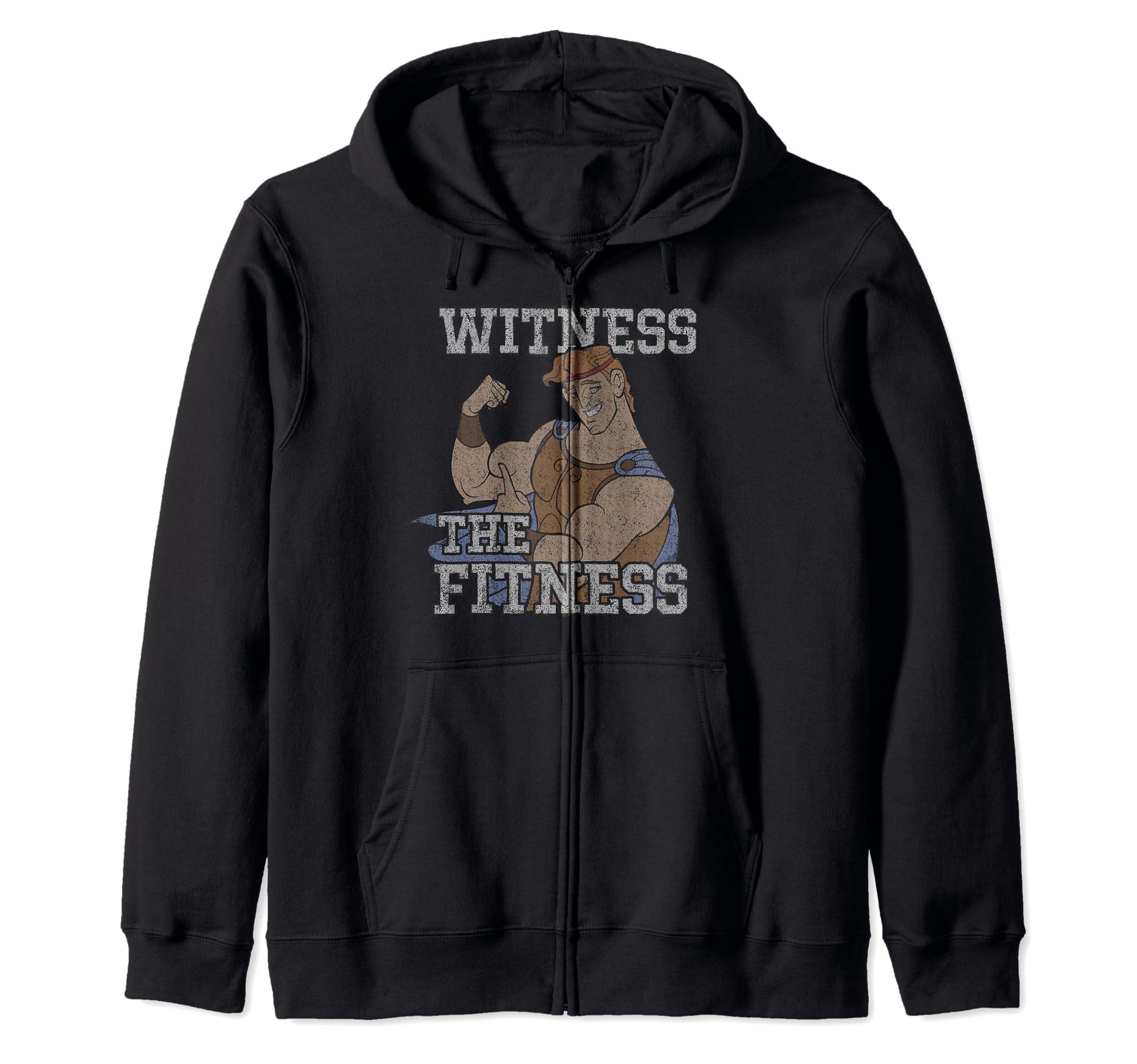 Disney Hercules Witness The Fitness Zip Hoodie